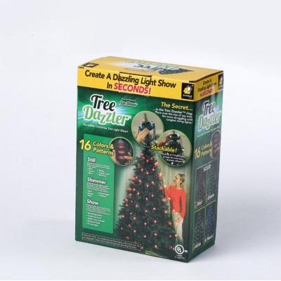 SHAY_ONLINE ™ Shower Tree Light Show Of Christmas Tree