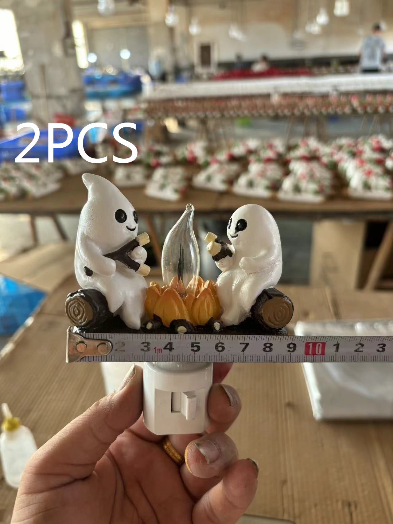 Halloween Ghost Lights Ornaments