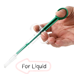 SHAY_ONLINE ™  Pet Cat Syringe Dog Medicine Feeder