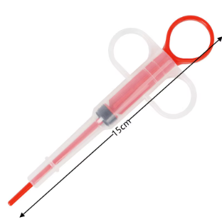 SHAY_ONLINE ™  Pet Cat Syringe Dog Medicine Feeder