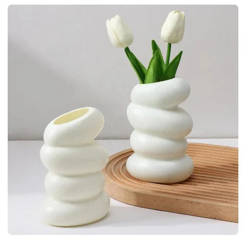 Home Desk Decorative Vases for Flowers Decoration Maison Floreros