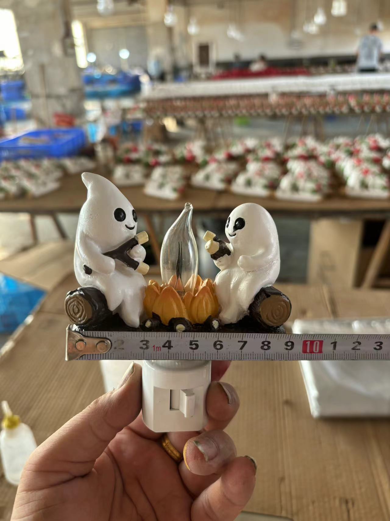 Halloween Ghost Lights Ornaments