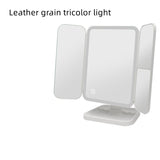 Vanity Mirror Led Lamp Folding Makeup