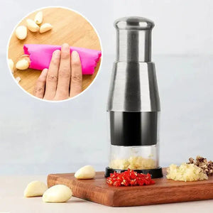 SHAY™ Hand Press Garlic Chopper